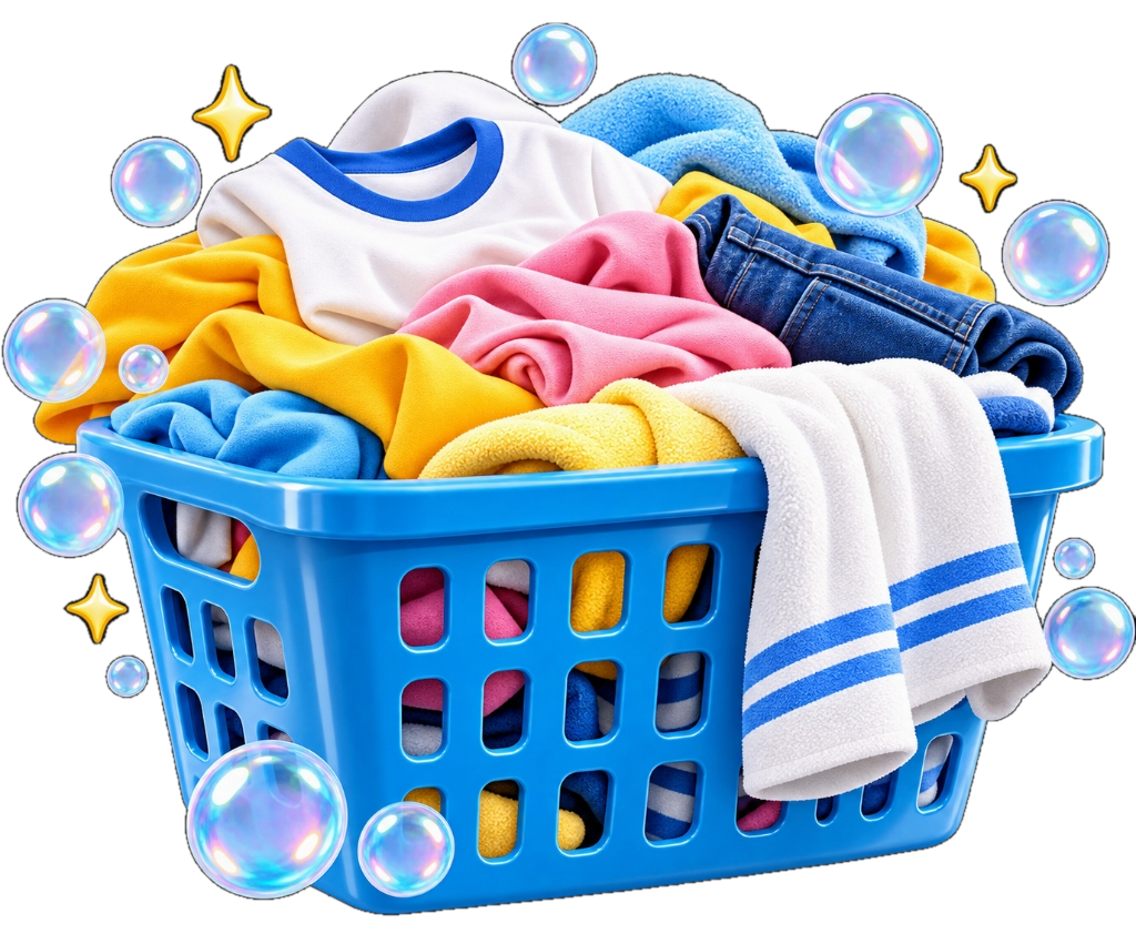 Clean Laundry Basket